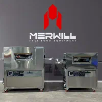 فر ریلی و سرخ کن صنعتی (مناسب فست فود و رستوران)