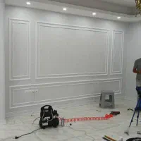 نصاب ونصب کاغذدیواری برچسب کابینت نقاشی ساختمان|خدمات پیشه و مهارت|اسلام‌شهر, صادقیه|دیوار
