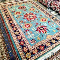 ۲ تخته فرش ۶ متری ساوین کاشان طرح دستبافت|فرش|کرج, فاز ۱ مهرشهر|دیوار
