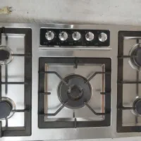 اجاق گاز رومیزی  5 شعله برند کن پلوپز وسط