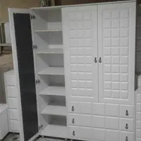 جاکفشی و کمدلباس قابل حمل کمد لباس آینه دراور سبک