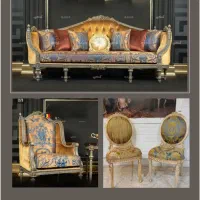 مبلمان استیل9نفره همراه جلومبلی (اقساط)|مبلمان خانگی و میز عسلی|زاهدان, |دیوار