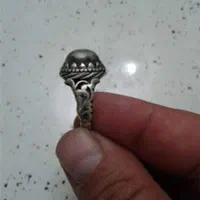 انگشتری نقره با سنگ DOORاشرف