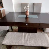 دو دست مبل و میز غذاخوری ۶ نفره|مبلمان خانگی و میز عسلی|کرج, گلستان|دیوار