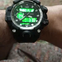 ساعت دیجیتال کاسیو مردانه ضد آب شب‌نما