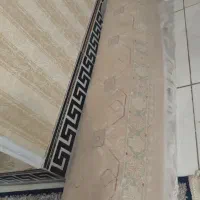 دوعدد فرش 9متری رنگ گردویی 700شانه.معاوضه باپاکشتی