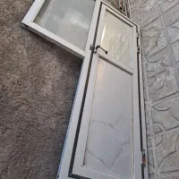پنجره و دو در الومینیوم در حمام و در سرویس|مصالح و تجهیزات ساختمان|تربت جام, شهرک معلم|دیوار