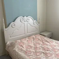 تخت خواب دو نفره تمیز در حد نو|تخت و سرویس خواب|شیراز, شهرک گلستان|دیوار
