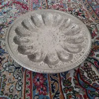 سینی نقره قلم زنی