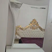 سرویس خواب دونفره همراه با تشک طبی تختخواب|تخت و سرویس خواب|اصفهان, بوستان کوهستانی صفه|دیوار
