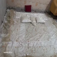 پتوی گلبافت دونفره نو و روتختی دو نفره|رختخواب، بالش، پتو|تهران, آزادشهر|دیوار
