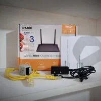 مودم روتر D-LinK N300 مدل DSL-224|مودم و تجهیزات شبکه|کرج, حصارک بالا|دیوار