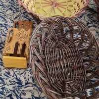 تعدادی سبد حصیری|ظروف نگهدارنده، پلاستیکی، یک‌بارمصرف|اصفهان, مهرآباد|دیوار