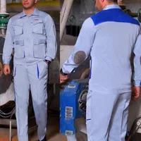 لباس کار مهندسی دو تکه خنک سایزبندی کامل