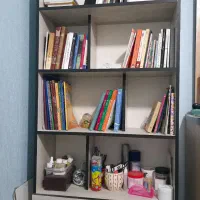 کتابخانه|کتابخانه، شلف، قفسه‌های دیواری|خرم‌آباد, |دیوار