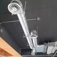 کانال سازی کولر داکت اسپیلت دریچه هوا لوله صنعتی|خدمات پیشه و مهارت|شهریار, شهریار|دیوار