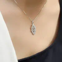 پلاک مارکیز نقره کد 125 گالری رزگلد فلکه دانشگاه|بدلیجات|تبریز, |دیوار