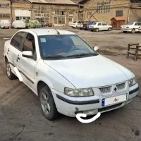 فروش ماشین سمند سفید مدل ۹۵