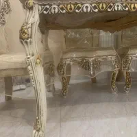 میز ناهار خوری سلطنتی ۶ نفره|میز و صندلی غذاخوری|ایلام, |دیوار