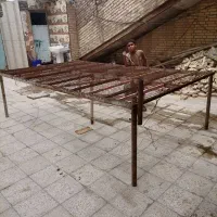 تخت آهنی|تخت و سرویس خواب|کارون, |دیوار