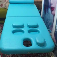 تخت ماساژ پرتابل۸ پایه چمدانی مستحکم تحمل ۱تن