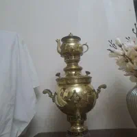 سماور ذغالی تمام برنجی|کلکسیون اشیاء عتیقه|تهران, شکیبا|دیوار