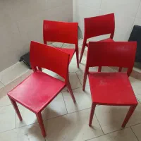 صندلی کافه ای پلیمری ۵ عدد
