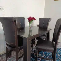 میز ناهار خوری چهارنفره|میز و صندلی غذاخوری|اهواز, کوی جواهری|دیوار