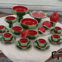 ست ظروف یلدا/شب چله/یلدایی عروس/ظرف/سفارشی|صنایع دستی و سایر لوازم تزئینی|تهران, والفجر (افسریه)|دیوار