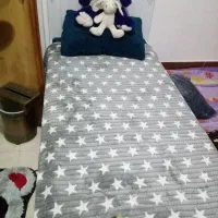 تخت یک نفره بدون تشک