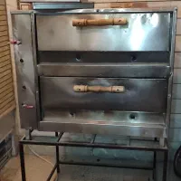 فر پیتزا دو طبقه گاز شهری