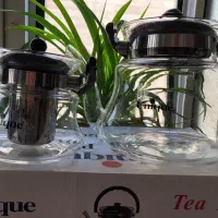 کتری قوری پیرکس|قوری، کتری، قهوه‌ساز دستی|تهران, اختیاریه|دیوار