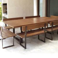 چهار پایه فلزی همراه با میز پایه فلزی|صندلی و نیمکت|تهران, خلیج فارس|دیوار