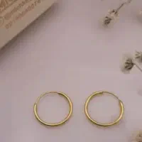 گوشواره حلقه ای به وزن 1.210