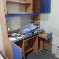 کمد کتابخانه ای و میز  کامپیوتر