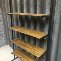 پنج عدد رگال چوب فلز