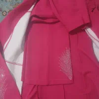 کت وشلوال شیک جنس کرپ کنزول