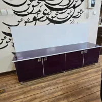 پاف باکس دار  نیمکت چوبی میز ناخن ایینه قدی|آرایشگاه و سالن‌های زیبایی|اصفهان, برازنده|دیوار
