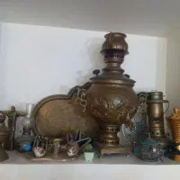 سماور ذغالی مس