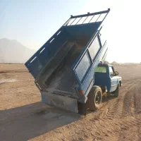 حمل نخاله با نیسان کمپرسی و خاک برداری با بابکت