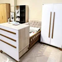 ست خواب کودک زیبا کاربردی /تخت و کمد نوجوان