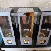 سیلوی قهوه رومیزی تمام استیل