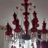 لوستر کریستال|لوستر و چراغ آویز|تهران, امانیه|دیوار