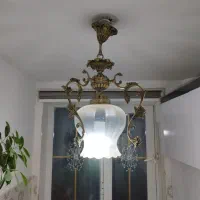 لوستر آشپزخانه برنجی