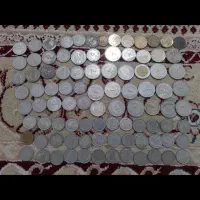 سکه خارجی قدیمی و سکه ایرانی قدیمی|کلکسیون سکه، تمبر، اسکناس|رشت, حومه رشت|دیوار