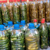 خیار شور ۱/۵ لیتری  و ۴ لیتری سوپر ویژه|خوردنی و آشامیدنی|سراب, |دیوار