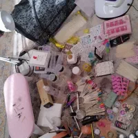 لوازم کامل کاشت ناخن تمیز و کمکارکرد|آرایشی، بهداشتی، درمانی|رباطکریم, رباطکریم|دیوار