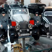 کلکسیون ۷ عددی ماکت های بنز قدیمی