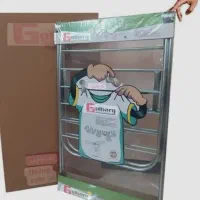 بند رخت تمام استیل،مشکی طلایی