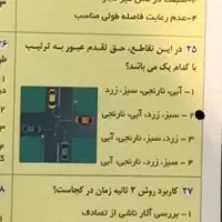 سوالات آیین نامه رانندگی ۱۰۰٪
